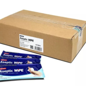 Aseptic wipes Karton isi 50